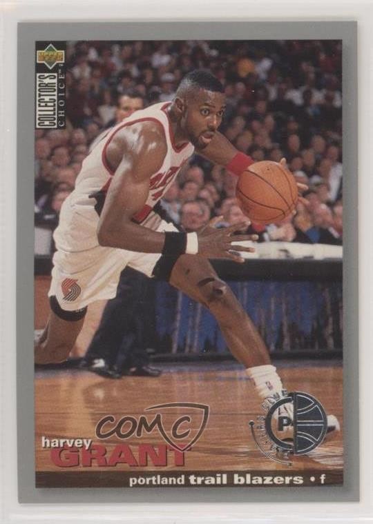 1995-96 Upper Deck Collector's Choice Player's Club Harvey Grant #12 15fy