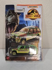 Matchbox Jurassic World '93 Ford Explorer sealed on card