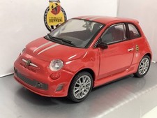 Fiat 500 Abarth 695 Tributo Ferrari 1.4L Inline-4 Turbo Rosso Corsa 2009~ 1/43
