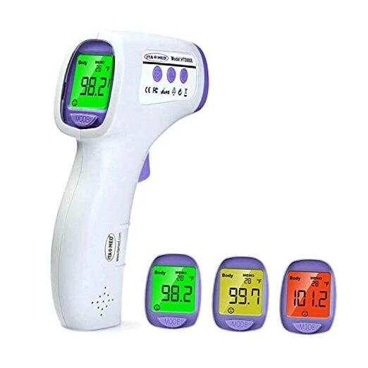 Digital Non-Contact Infrared Forehead Thermometer for Adults & Kids, Accurate