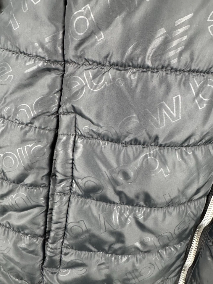 Chaqueta Abrigo New Balance Puffer Negro Juvenil Med 10/12 Rn 130893 Foto 4 de 4