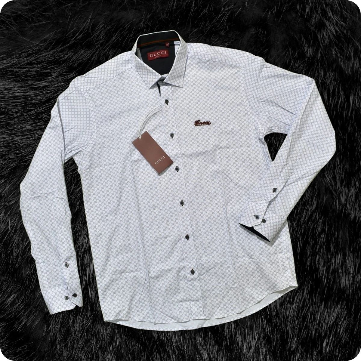 Gucci Long Sleeve White Shirts for Men for sale | eBay