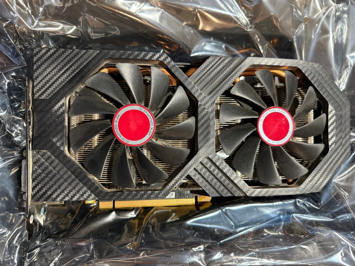 XFX AMD Radeon 580 RX 8 GB Memory Computer Graphics Cards for sale