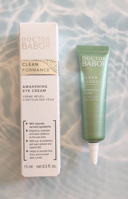 NIB! Doctor Babor Awakening Eye Cream 0.5 oz Dark Circles $45