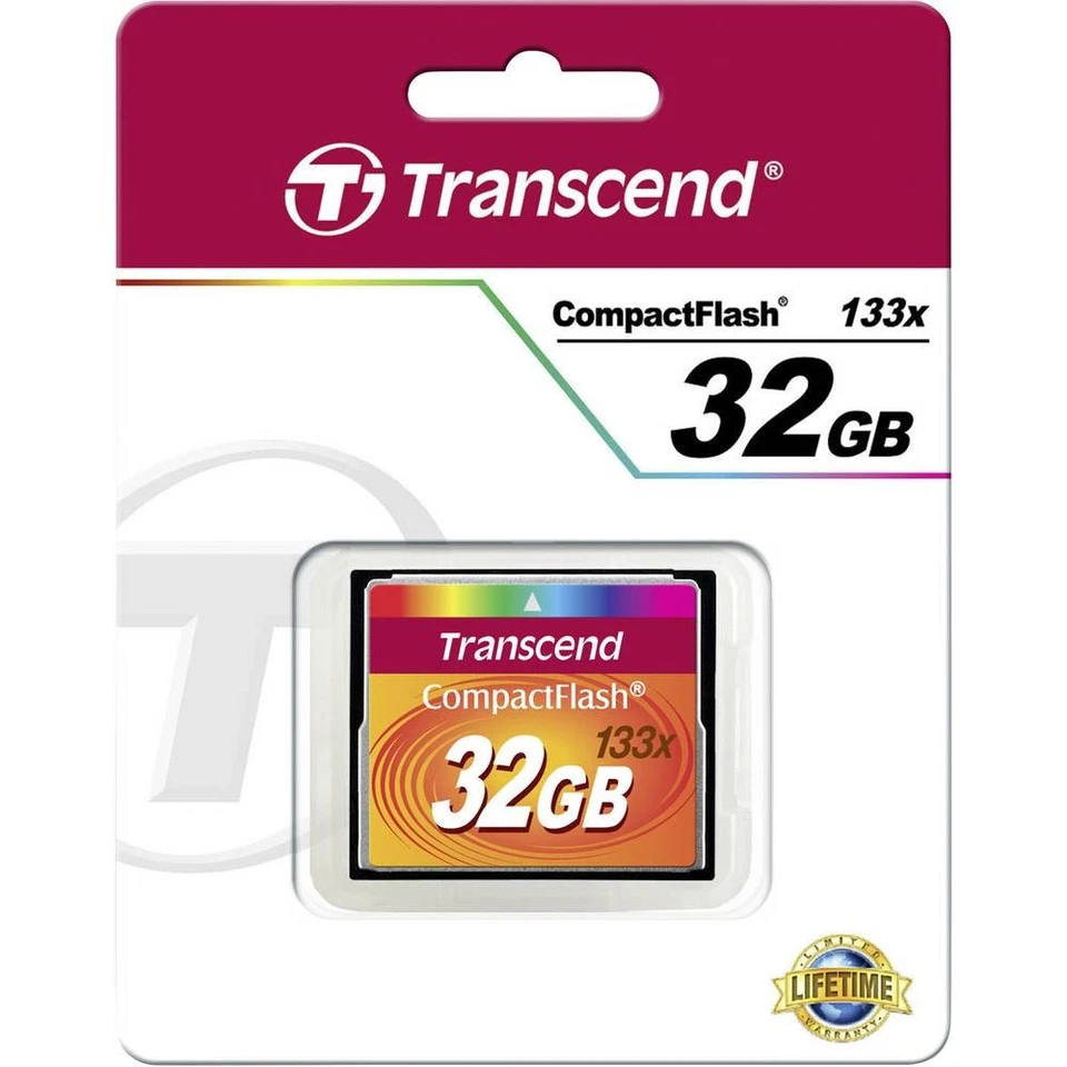 Transcend Standard 133x CF-Karte 32 GB - Bild 2 von 3