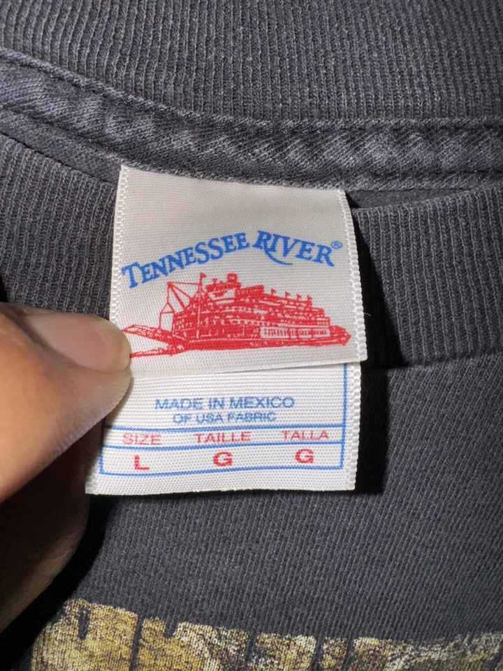 Camiseta PANTERA 2002 RATTLESNAKE & SKULL Tour Negra Grande De Colección Foto 3 de 4