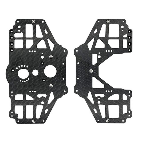 LOSI 1/8 LMT Solid Axle Carbon Fiber Transmission Side Guards RZ005 - Picture 6 of 10
