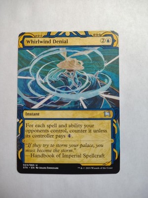 Whirlwind Denial 23 UC Strixhaven: Mystical Archives Magic: The Gathering NM/M