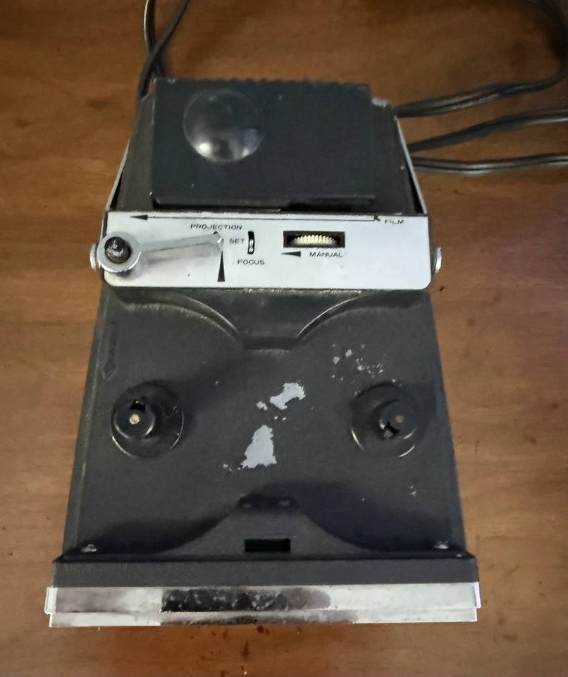 罕见老式富士卡 Vision F10 8 毫米胶片查看器适用于 8 毫米和超 8 胶片仅零件 — 第 3/4 张图片