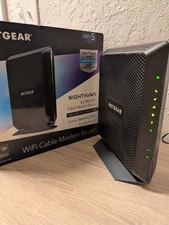NETGEAR Nighthawk AC1900 C7000V2 Wi Fi Cable Modem Router, $192 new- FREE ship