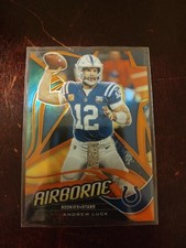 2019 Panini Rookies & Stars - Airborne Andrew Luck #AIR-AL Orange /25