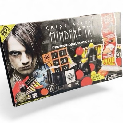 Professional Magic Kit Criss Angel Mindfreak Show 400 Tricks Set Kids Fun Learn