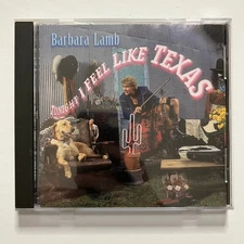 Barbara Lamb - Tonight I Feel Like Texas CD 1996 Bluegrass Sugar Hill