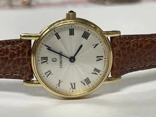 Ladies Vintage Concord 18k Yellow Gold Watch