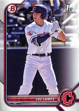 2022 Bowman Draft #BD-67 Joe Lampe Cleveland Guardians 1st Bowman