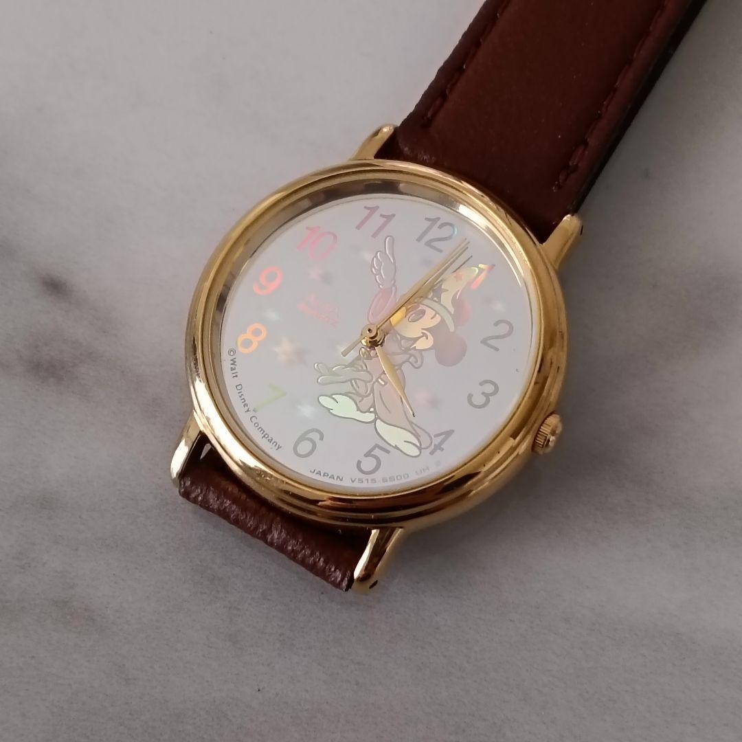 Unused SEIKO ALBA Mickey Mouse Hologram Watch image 3