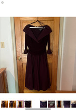 Jessica Howard Plum Midi Dress