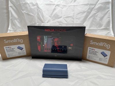 Atomos Ninja Phone Video Co-Processor w/ 2 Battery Packs NEW