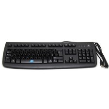 Logitech Deluxe 250 Usb Keyboard Portuguese Pt With Pre-Applied Stickers