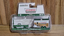 GREENLIGHT 1/64 HITCH & TOW 1968 CHEVROLET C-10 & TRAILER KRISPY KREME  CHASE