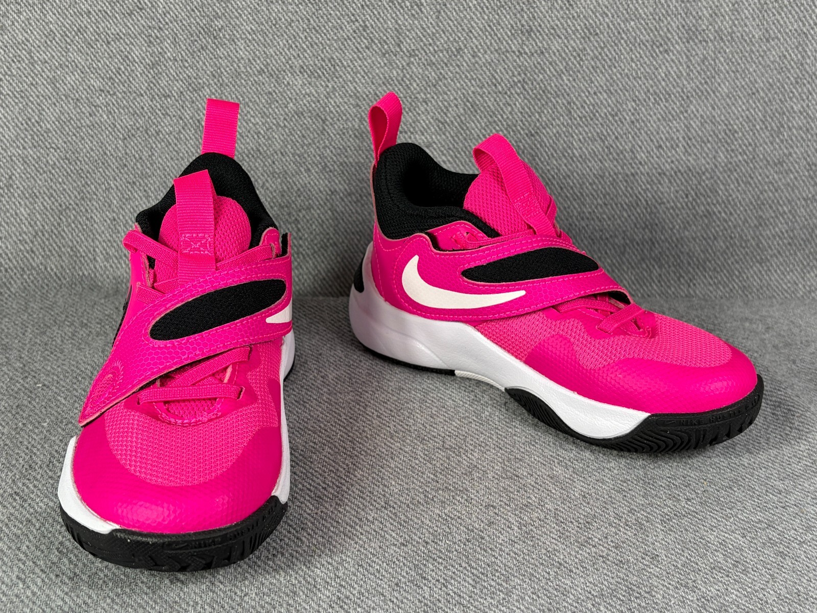 Nike Team Hustle D 11 Kids 11C Pink White DV8994-601 Basketb