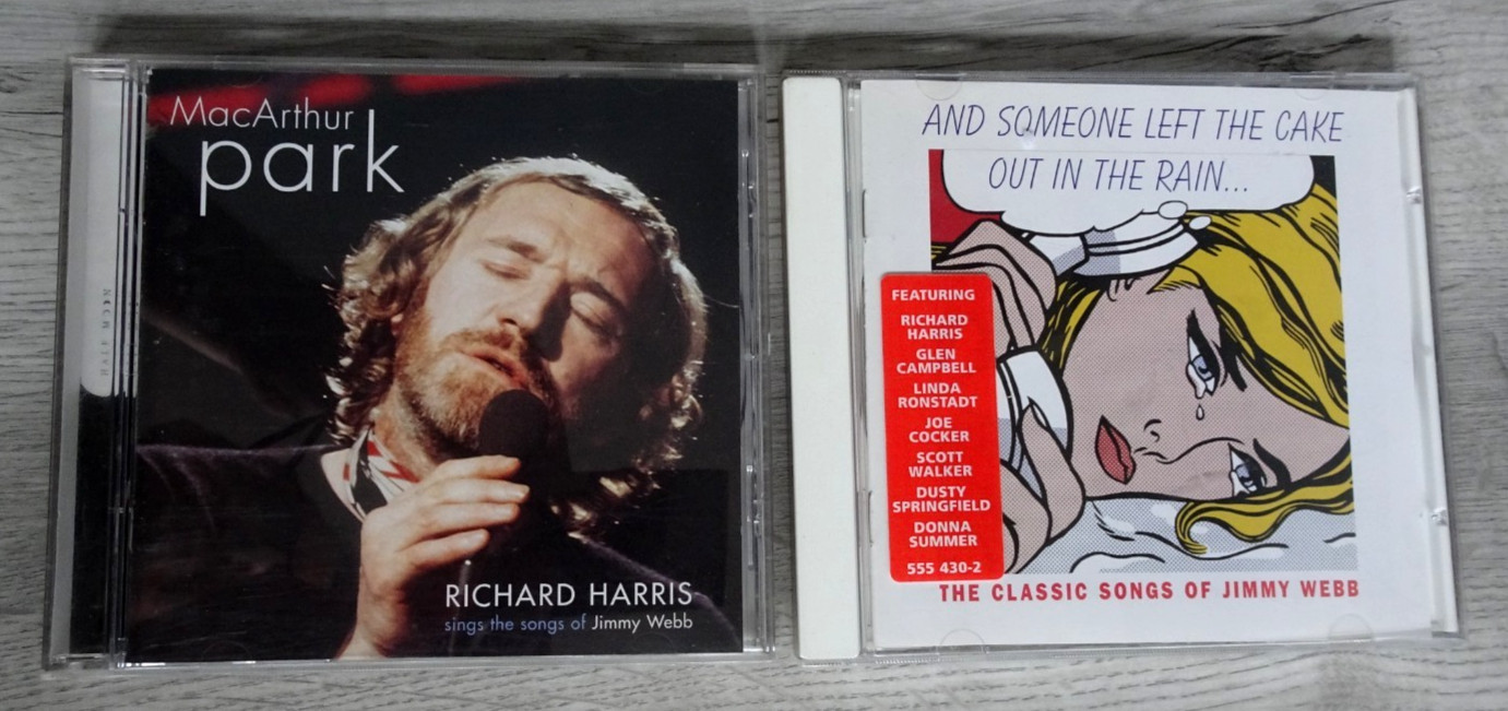 Jimmy Webb Richard Harris CD X2 MacArthur Park  The Classic Songs of Jimmy Webb