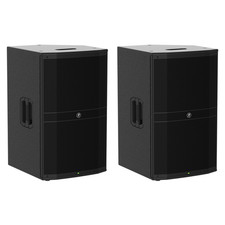 2x Mackie DRM215 15" 1600 Watt Powered Speaker Active Monitor Pair 