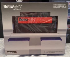 RetroGen Adapter For SNES (Retro-bit)BRAND NEW/SEALED Sega Genesis Games on SNES