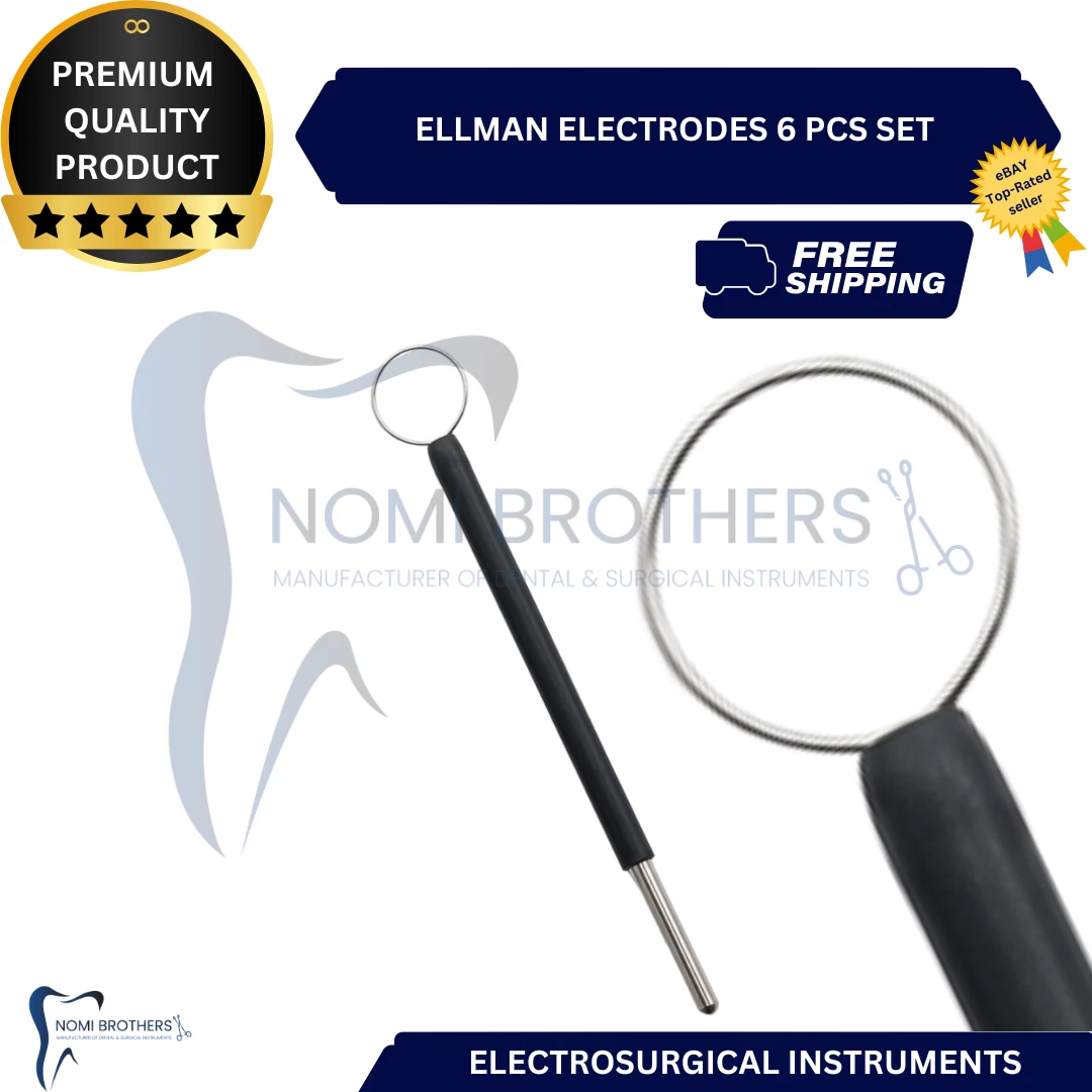Ellman Electrodes 6 Pcs Set RF Electrosurgical Surgical Electrode Tips image 6