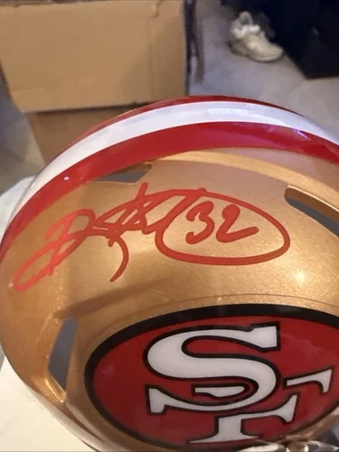 Ricky Waters Sign San Francisco 49Ers Mini Helmets Signed With Beckett COA