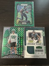 Zach Charbonnet, Jeremy Ruckert, DeVonta Smith Rookie Cards