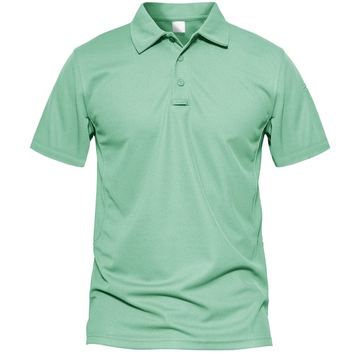 Camisetas polo informales para hombre manga corta golf deporte aire libre equipo trabajo activo camisetas - Imagen 94 de 147