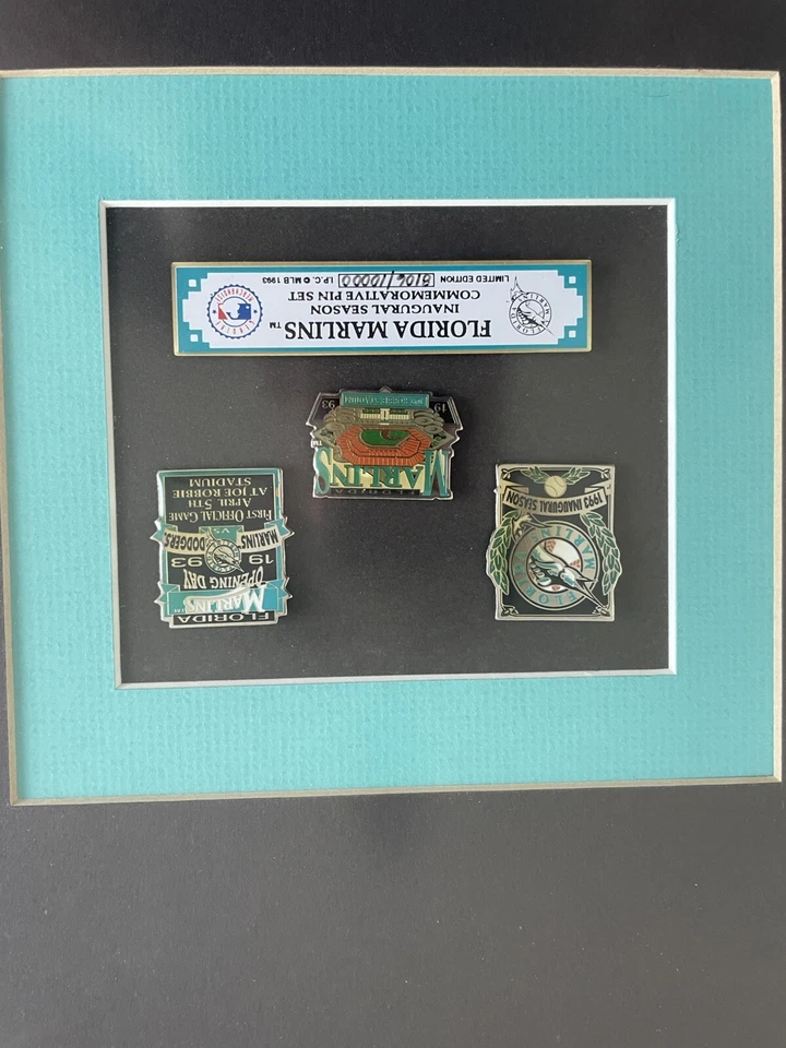 Marlins Custom Póster Memorable 1993 Inaugural Day - Image 3 of 4