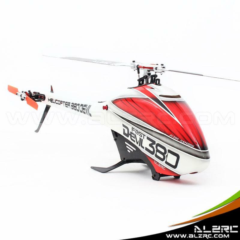 ALZRC Devil 380 FAST FBL RC Helicopter Aircraft KIT W/O Motor Servo Battery
