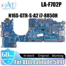 LA-F702P For DELL Latitude 5491 Laptop Mother...