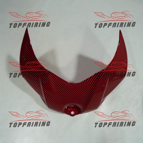 Red Black Carbon Fiber Painted Fairing Kit w/Tank for Suzuki GSXR1000 2007-2008 - Picture 5 of 16