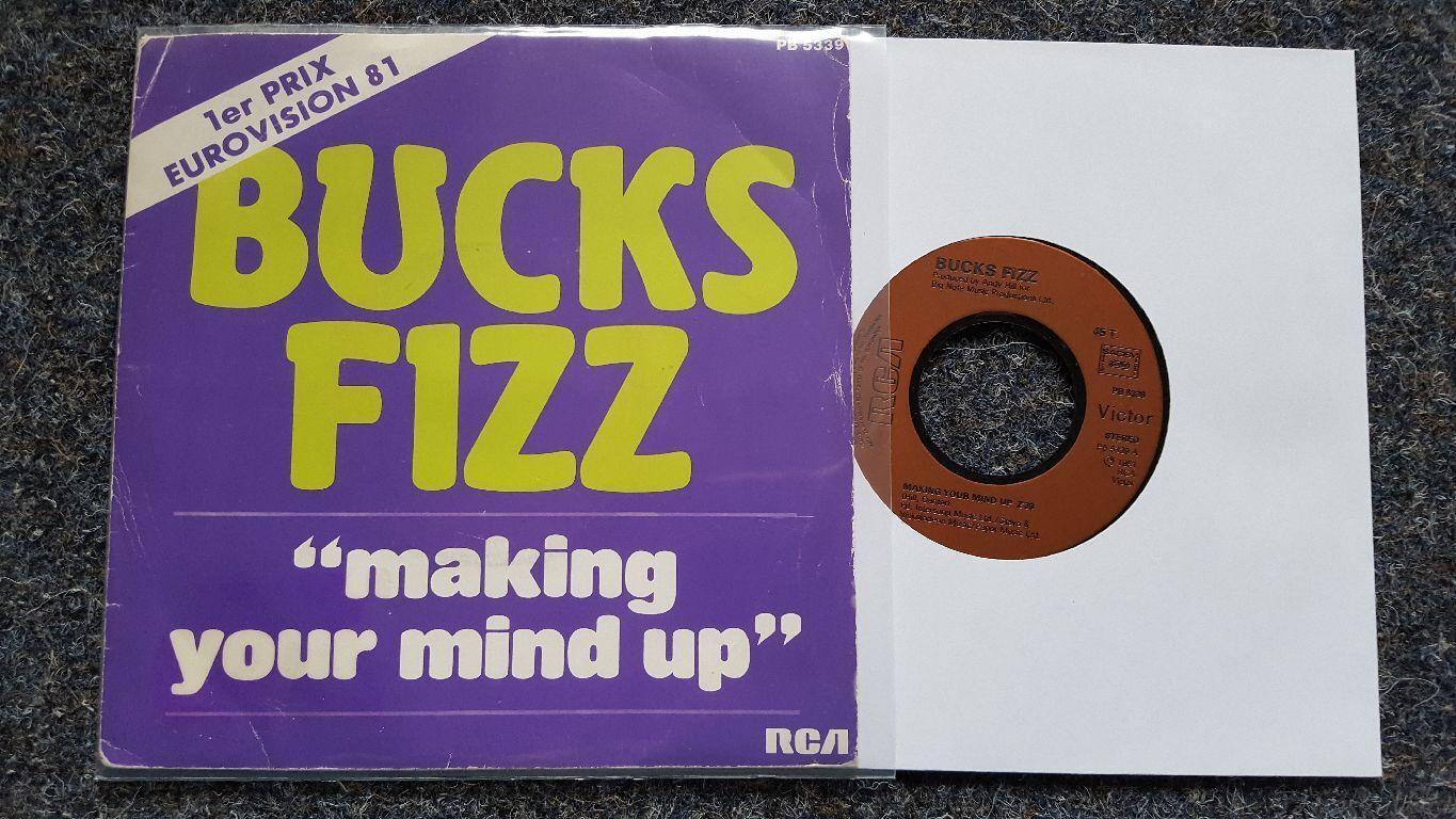 7"" Single Vinyl Bucks Fizz - Making your mind up FRANCE