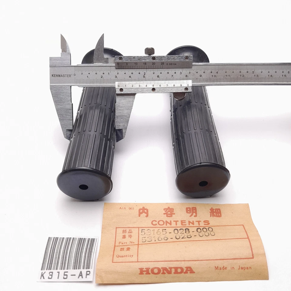 Empuñadura de mano Honda S90 CS90 S65 CB100 CB125S CA160 CA175 CD125 CD175 NUEVO #6 Foto 3 de 4