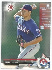 Ariel Jurado Texas Rangers 2017 Bowman Baseball