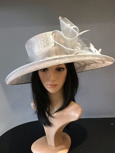 grey ascot hat
