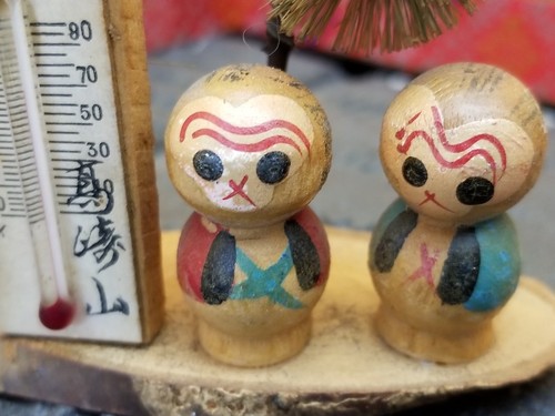 AFFEN THERMOMETER Kokeshi Japanische Puppe/Saal - Bild 4 von 6