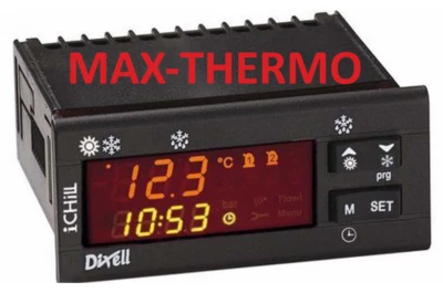 Dixell ICHILL IC121C-01102 V1.5 Controller 12V for heat pump and 2 compressors