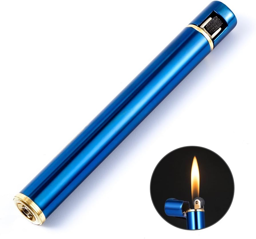 Cool Pipe Lighter, Soft Flame Unique Lighters Butane Fuel Refillable