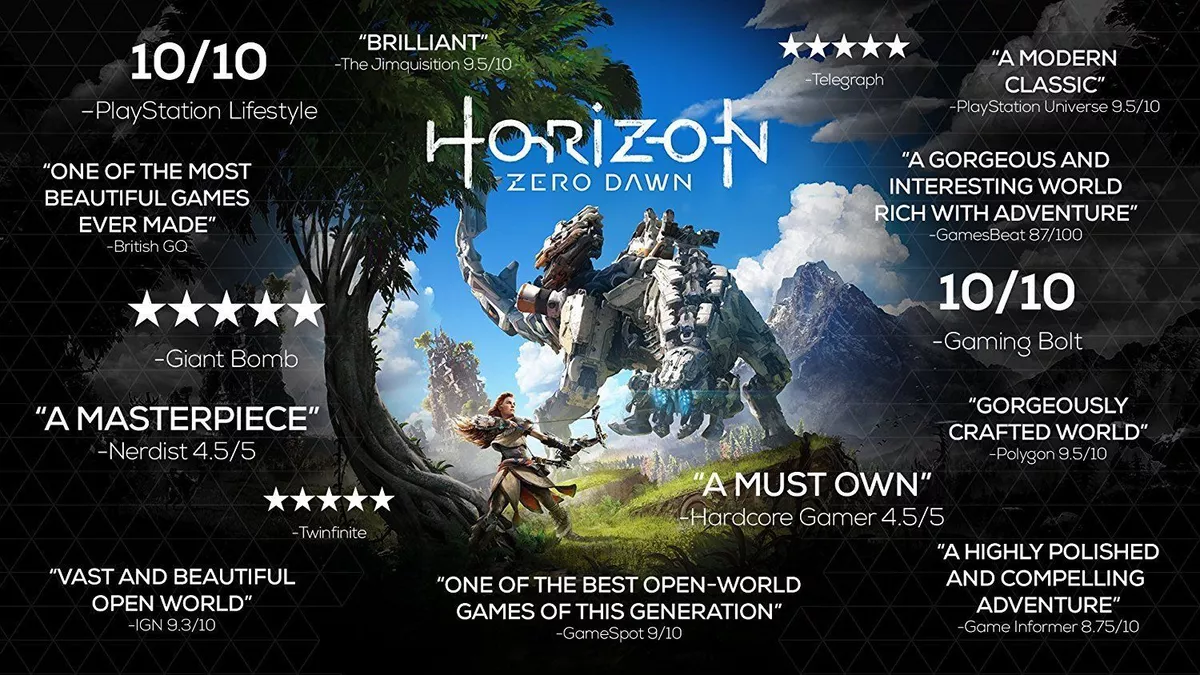 Horizon: Zero Dawn - Complete Edition cover or packaging material