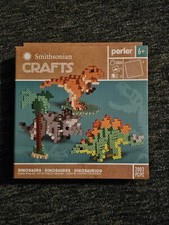 Smithsonian 3D Dinosaur / Dino Perler Fuse Bead Kids Activity Set/Kit NIB