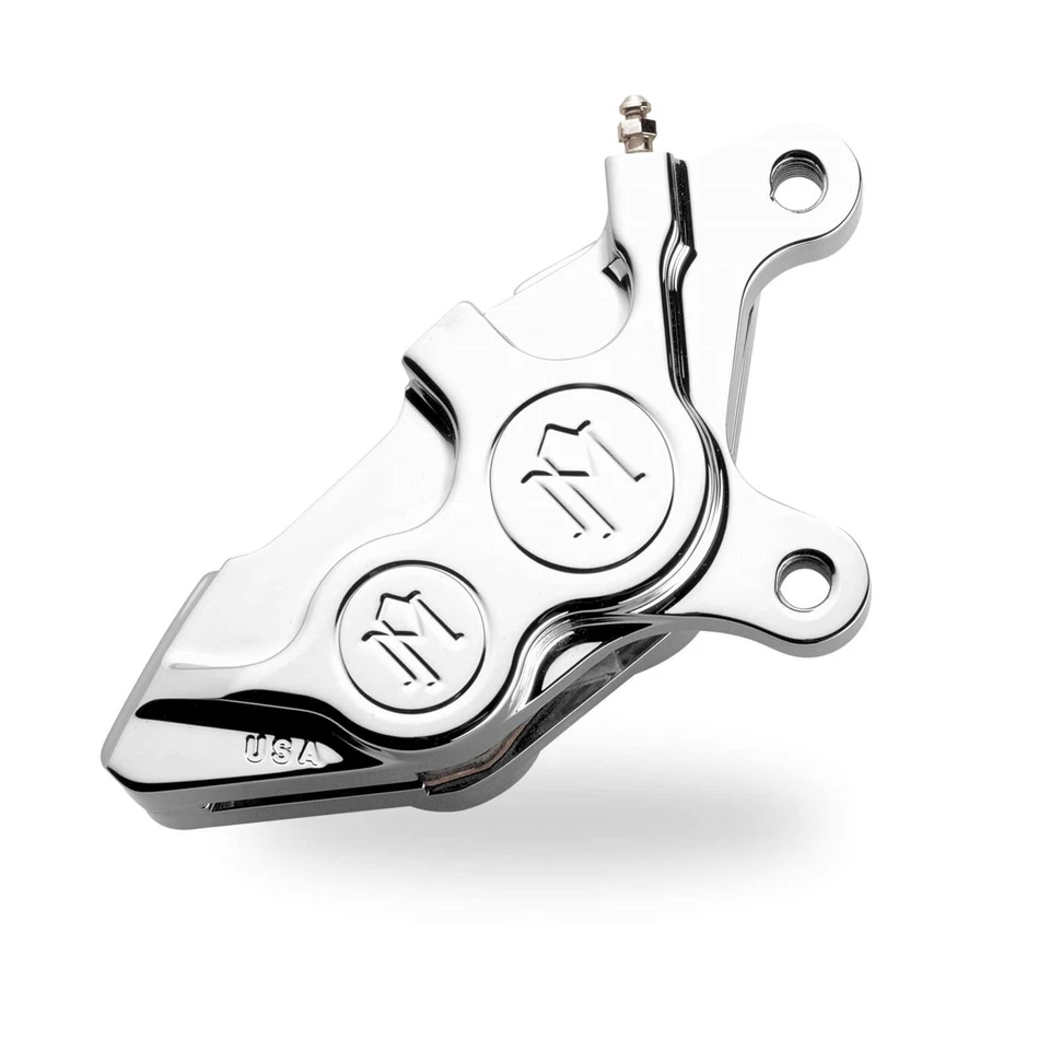 Caliper - Front Left for Harley-Davidson '00-17 - Chrome 0053-2919-CH - Image 3 of 4