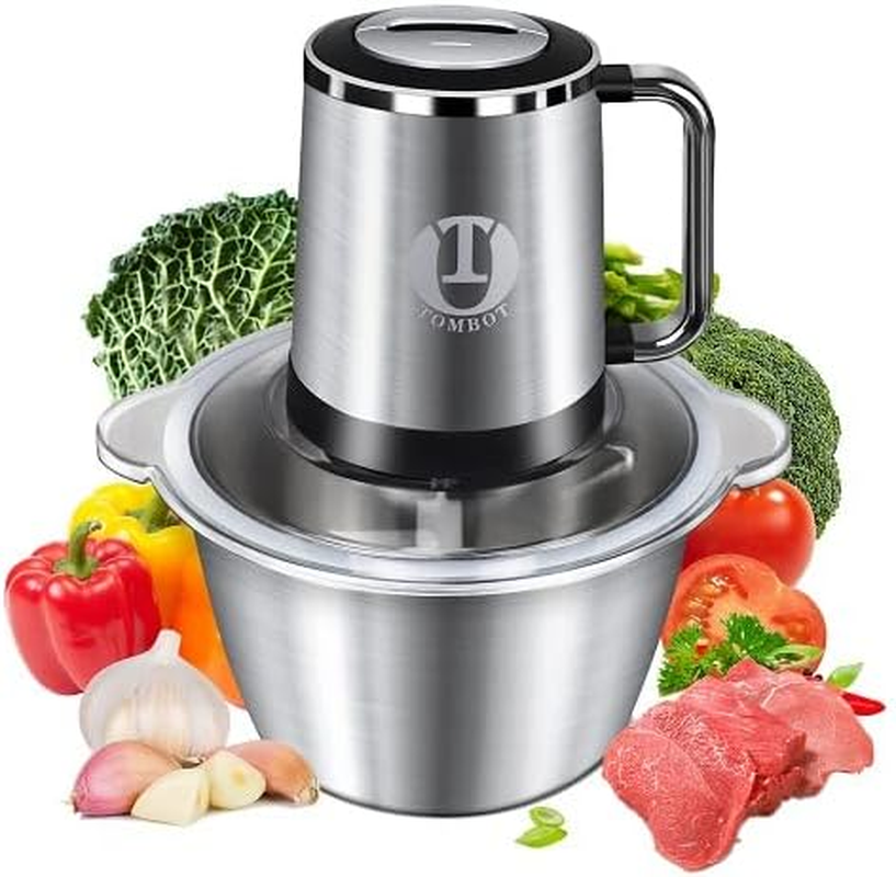 Meat Grinder Food Processor Chopper Electric Small with Safety Handle