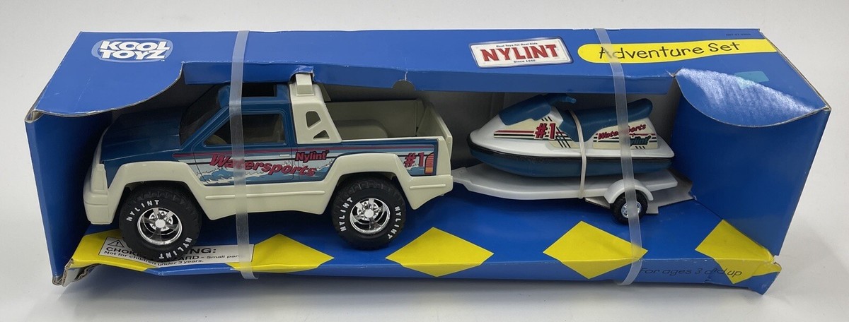 NYLINT &ジェットスキー RARE 1996 Nylint Water Sports Adventure Playset Jet Ski Nib No.250