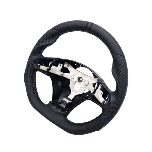 REVESOL Black Steering Wheel for 2011-2013 Corvette Grand Sports C6 Z06 Manual - Picture 3 of 5