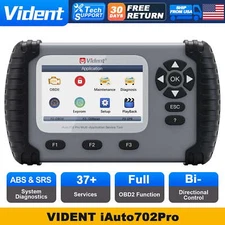 Vident iAuto702Pro Bidirection Car ABS SRS System OBD2 Scanner Diagnostic Tool 